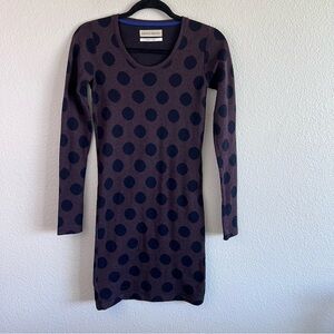 Libertine Women’s Wool Blend Polka Dot Sweater Dress